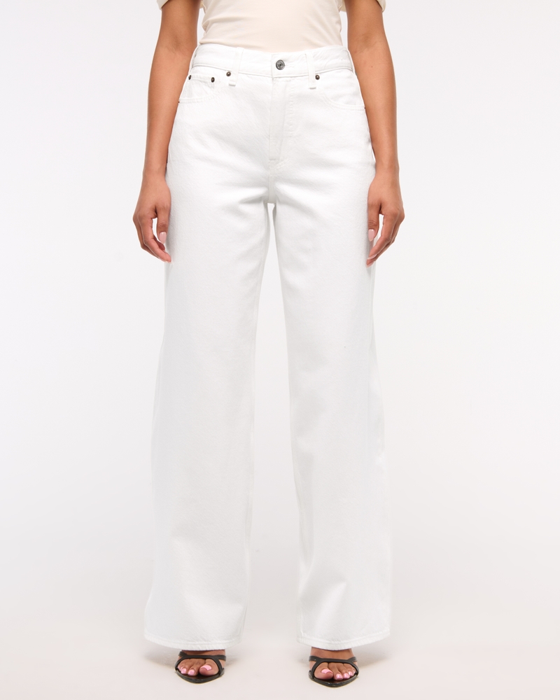 High Rise Wide Leg Jean
