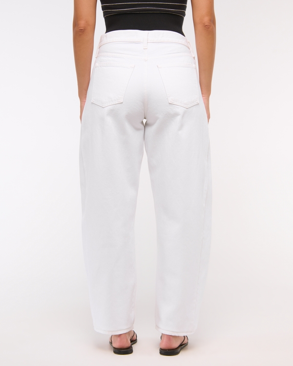 Curve Love Mid Rise Barrel Jean