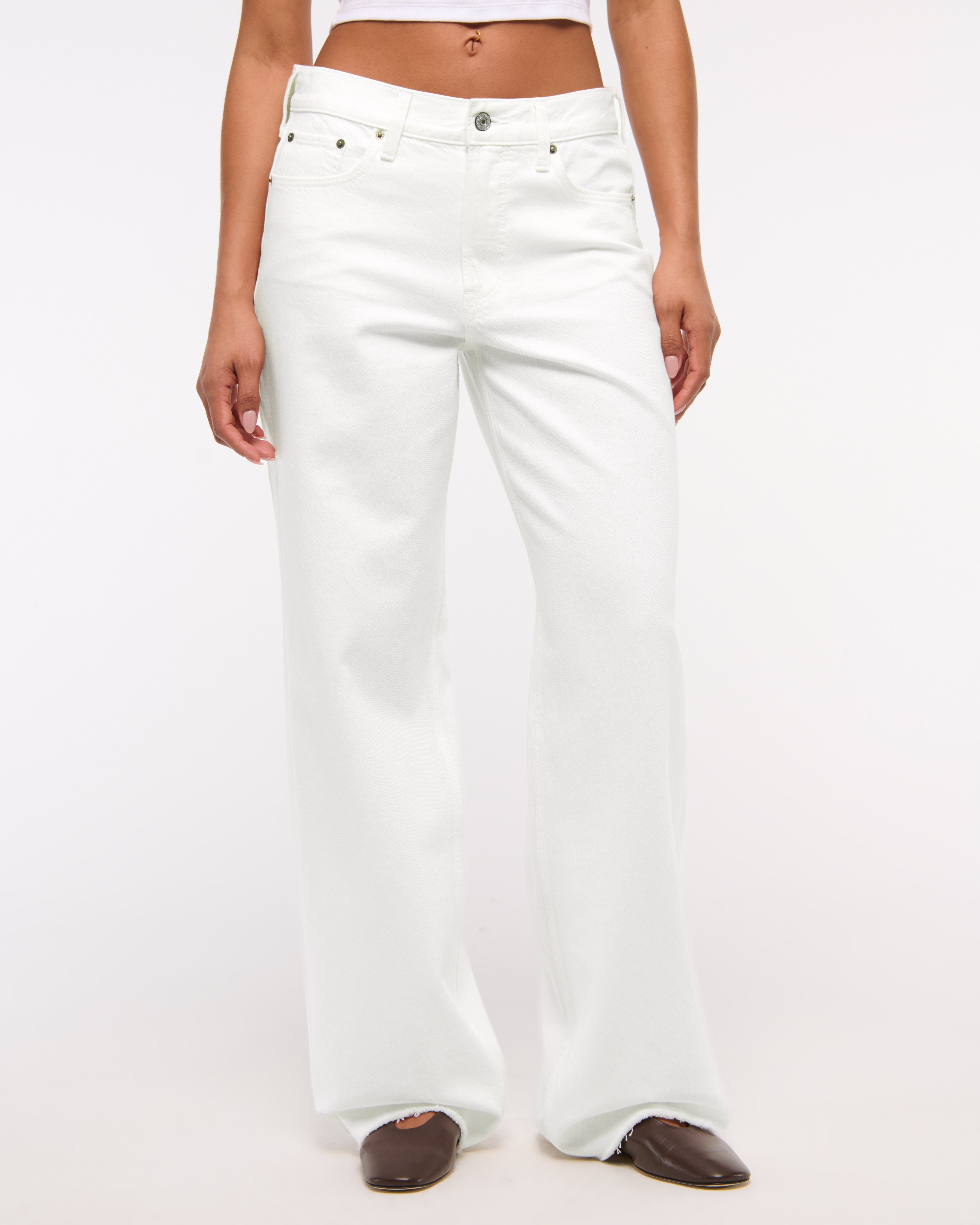 Abercrombie & Fitch Low Rise Ultra Loose Jean