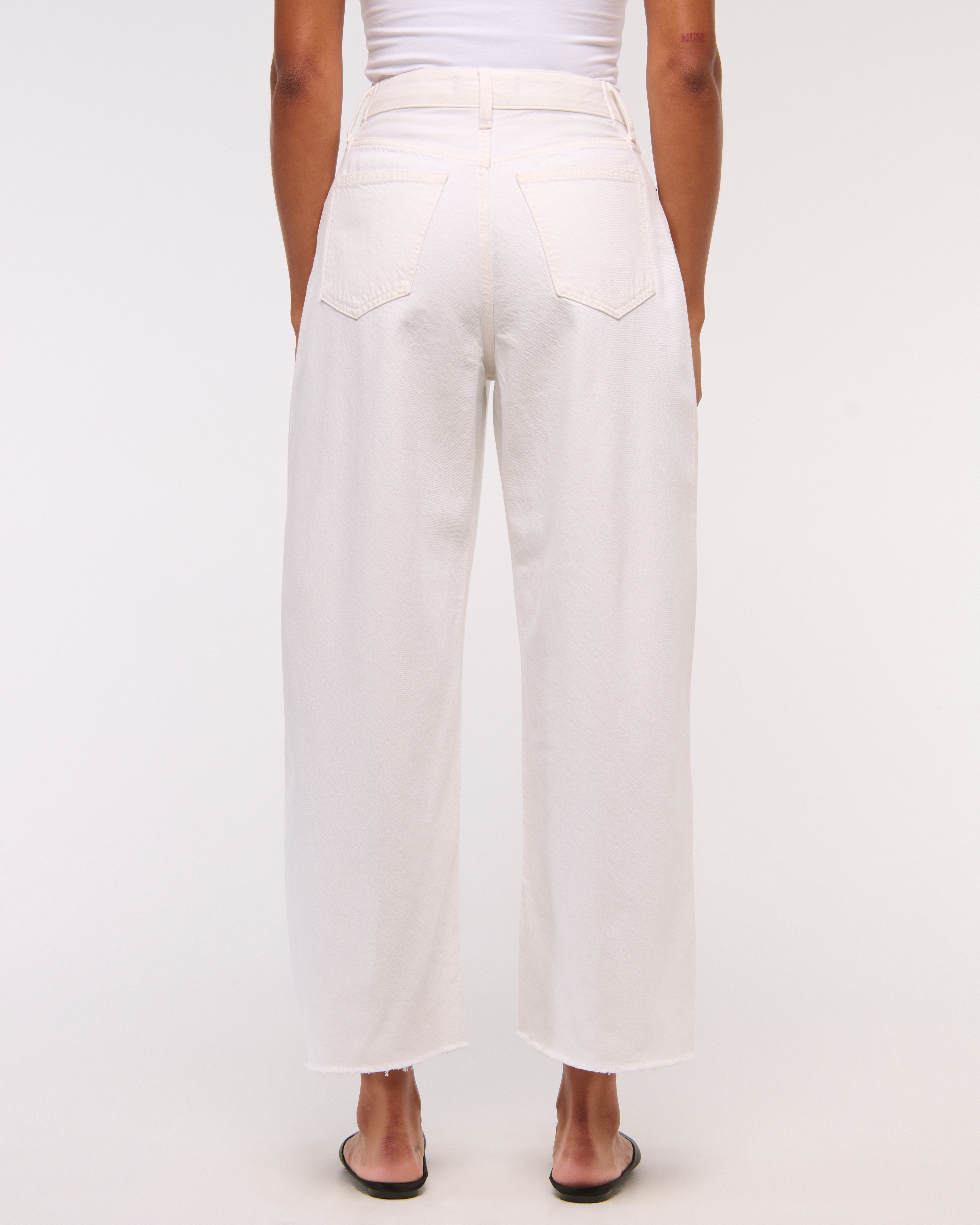 Women's Curve Love High Rise Cropped Wide Leg Jean | Women's