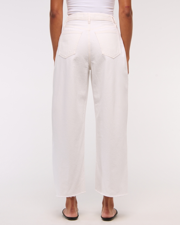 Curve Love High Rise Cropped Wide Leg Jean