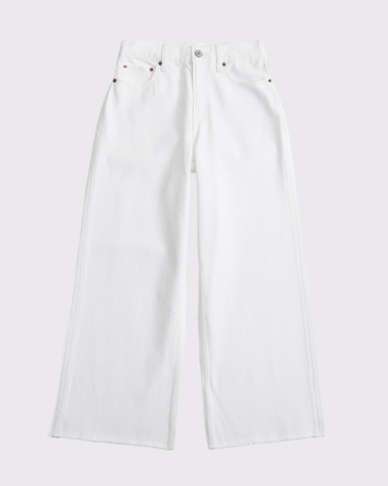 Curve Love High Rise Cropped Wide Leg Jean