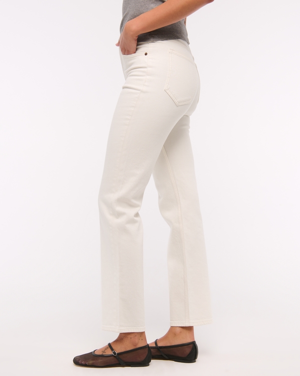 Ultra High Rise Ankle Straight Jean