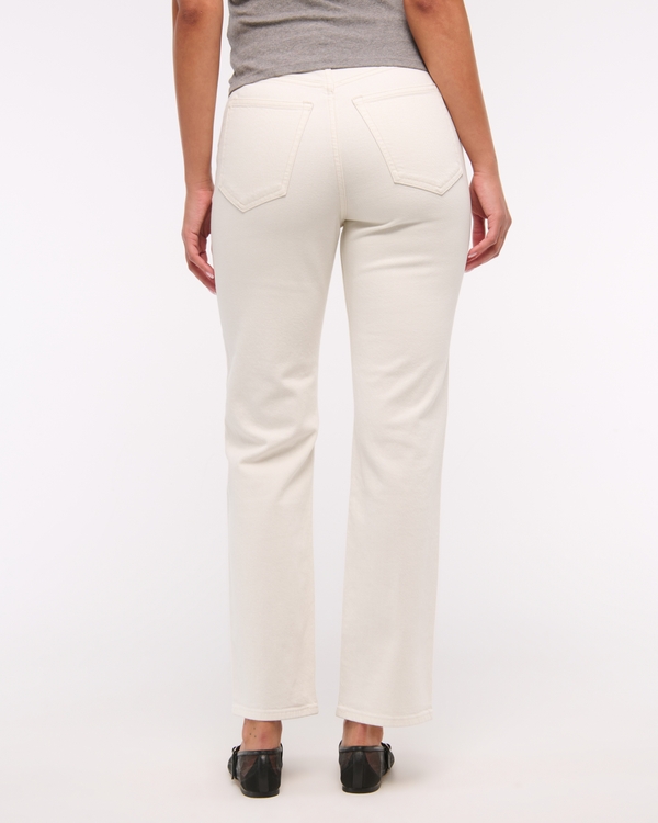 Ultra High Rise Ankle Straight Jean