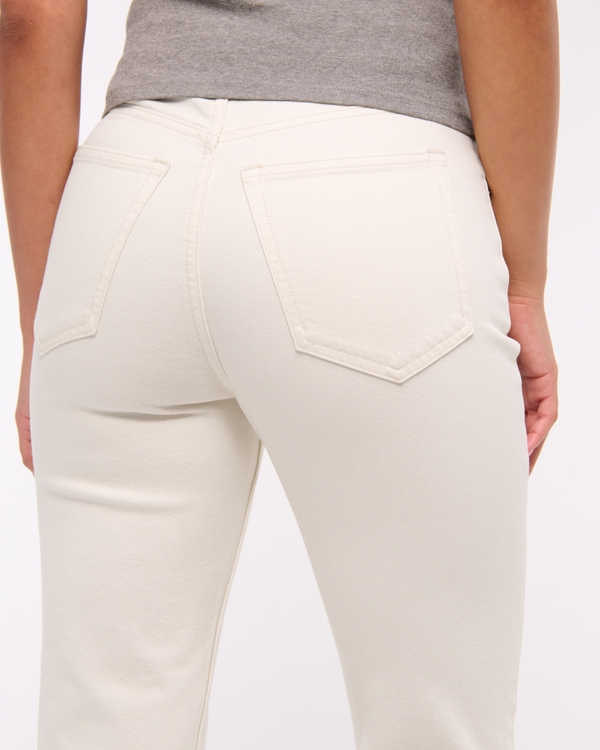 Ultra High Rise Ankle Straight Jean
