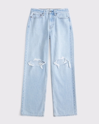 Jeans holgados de tiro medio Curve Love