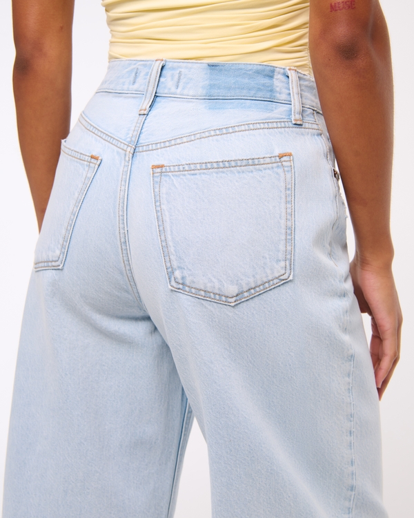 Curve Love High Rise Cropped Wide Leg Jean