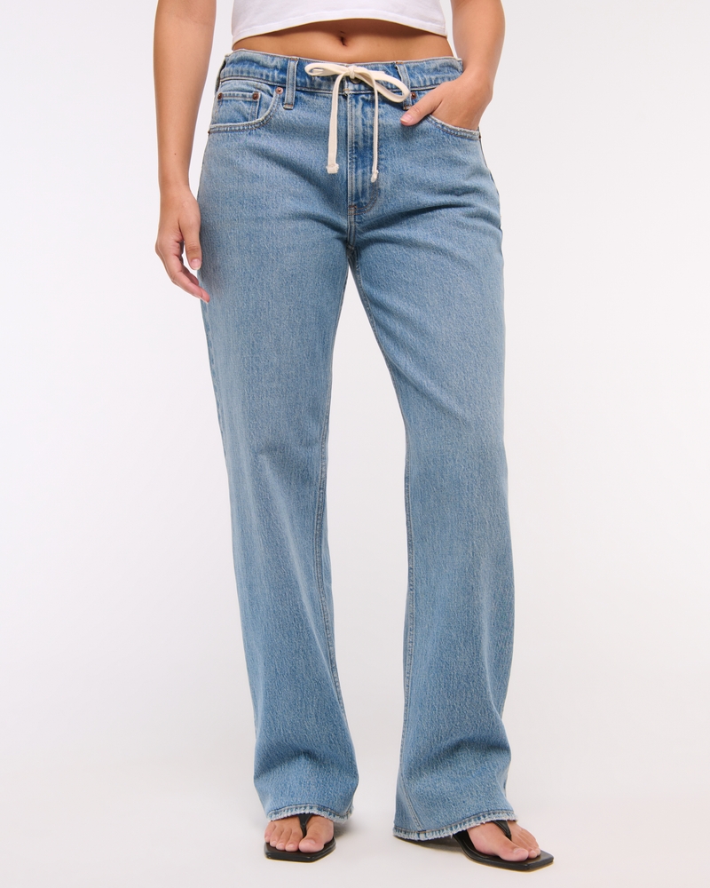 Curve Love Low Rise Baggy Jean