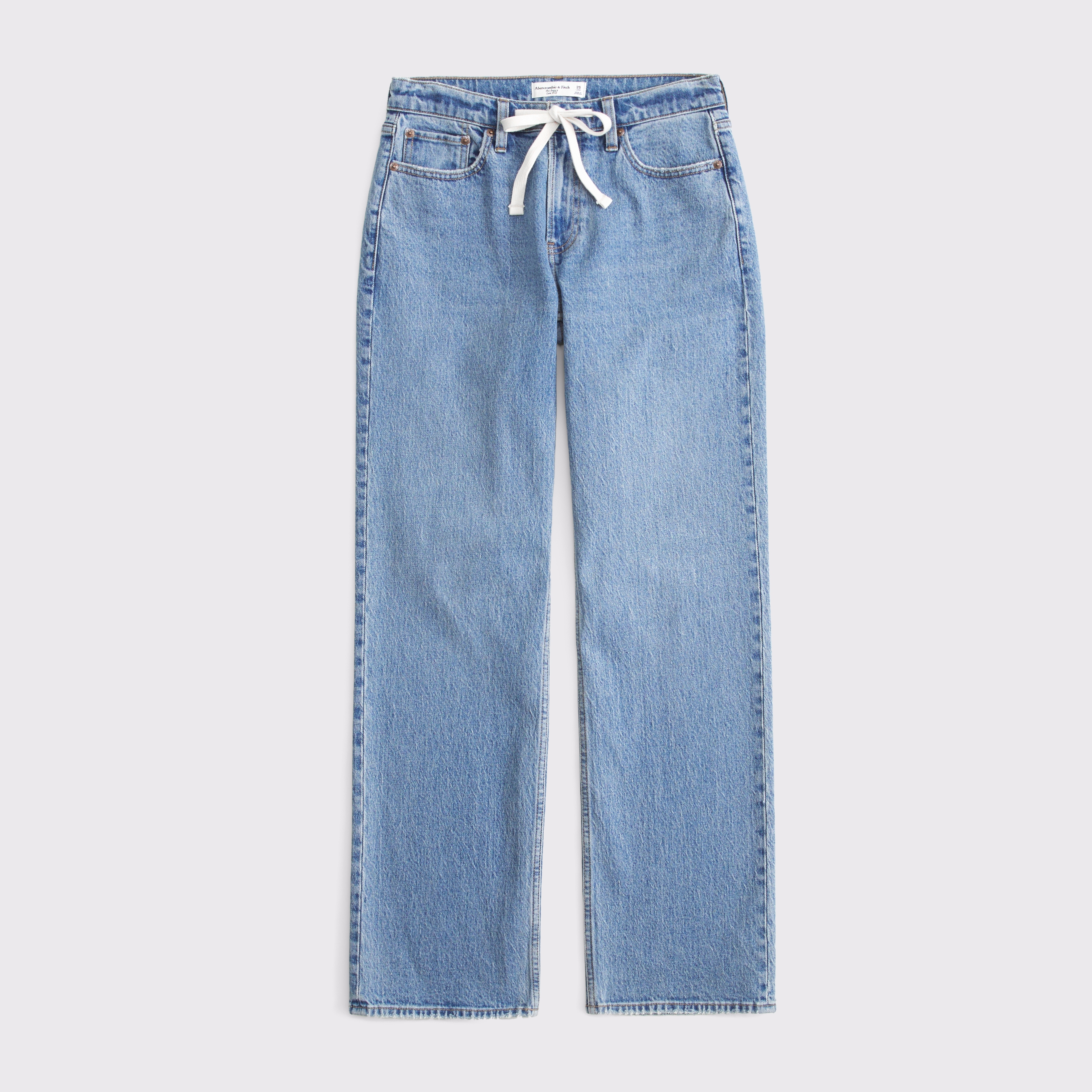 Abercrombie & Fitch Curve Love Low Rise Baggy Jean