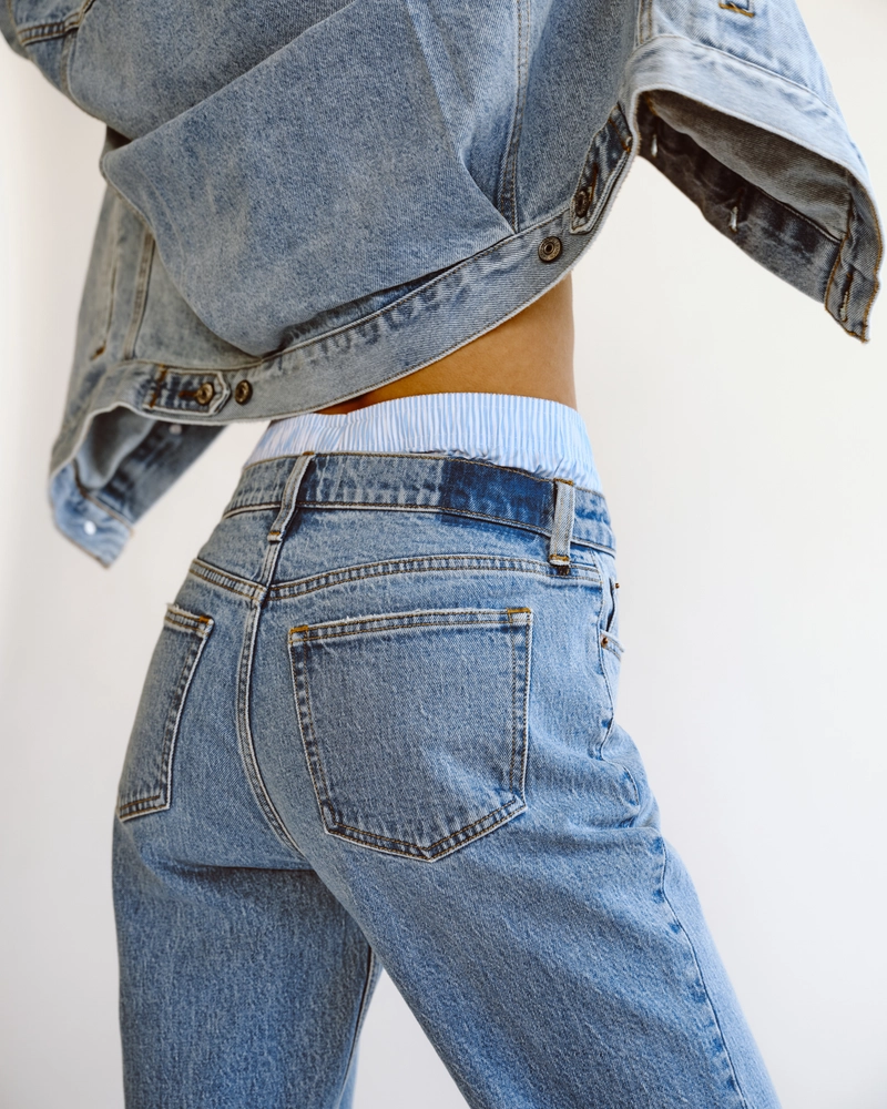 Low Rise Baggy Jean