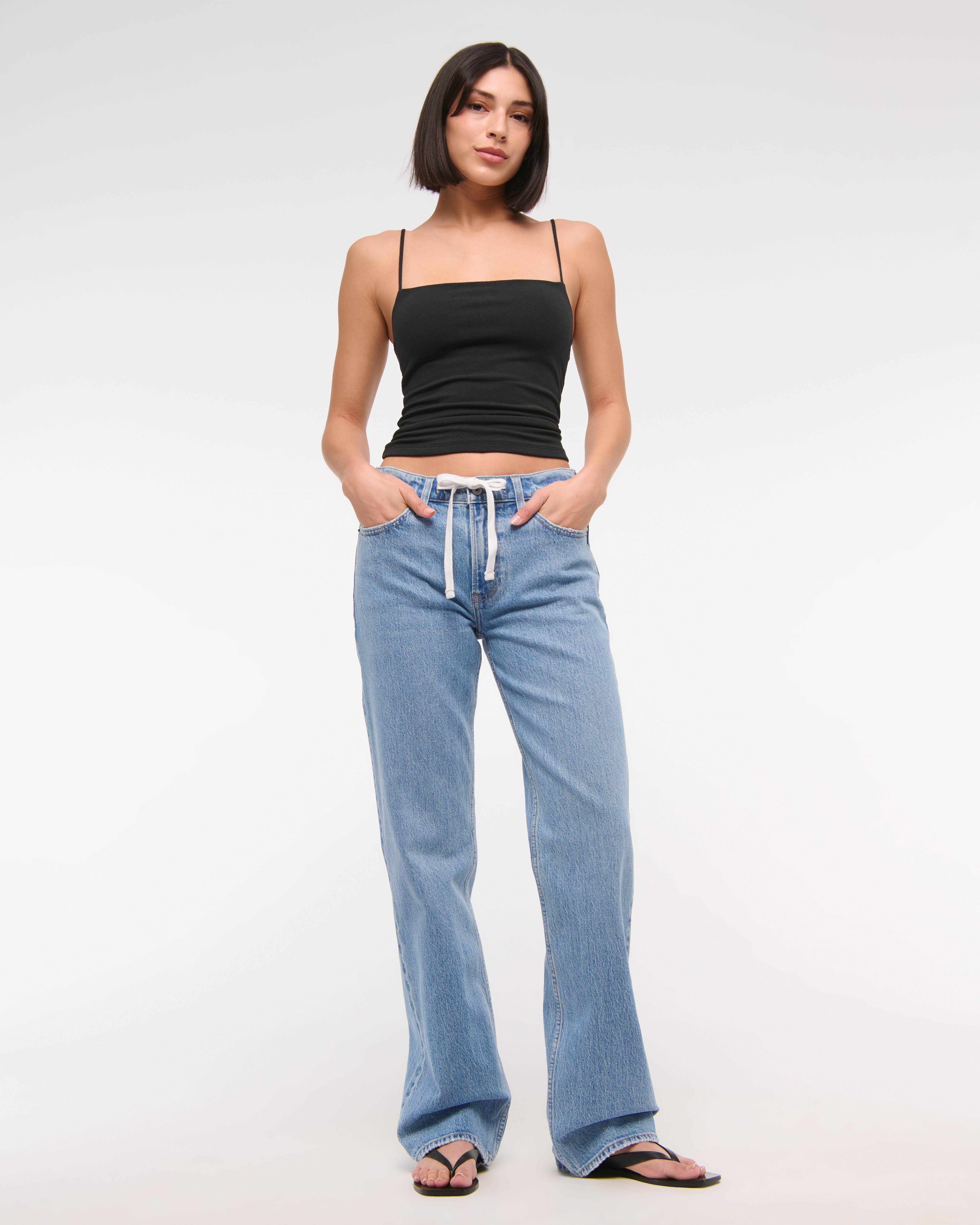 Abercrombie & Fitch Low Rise Baggy Jean