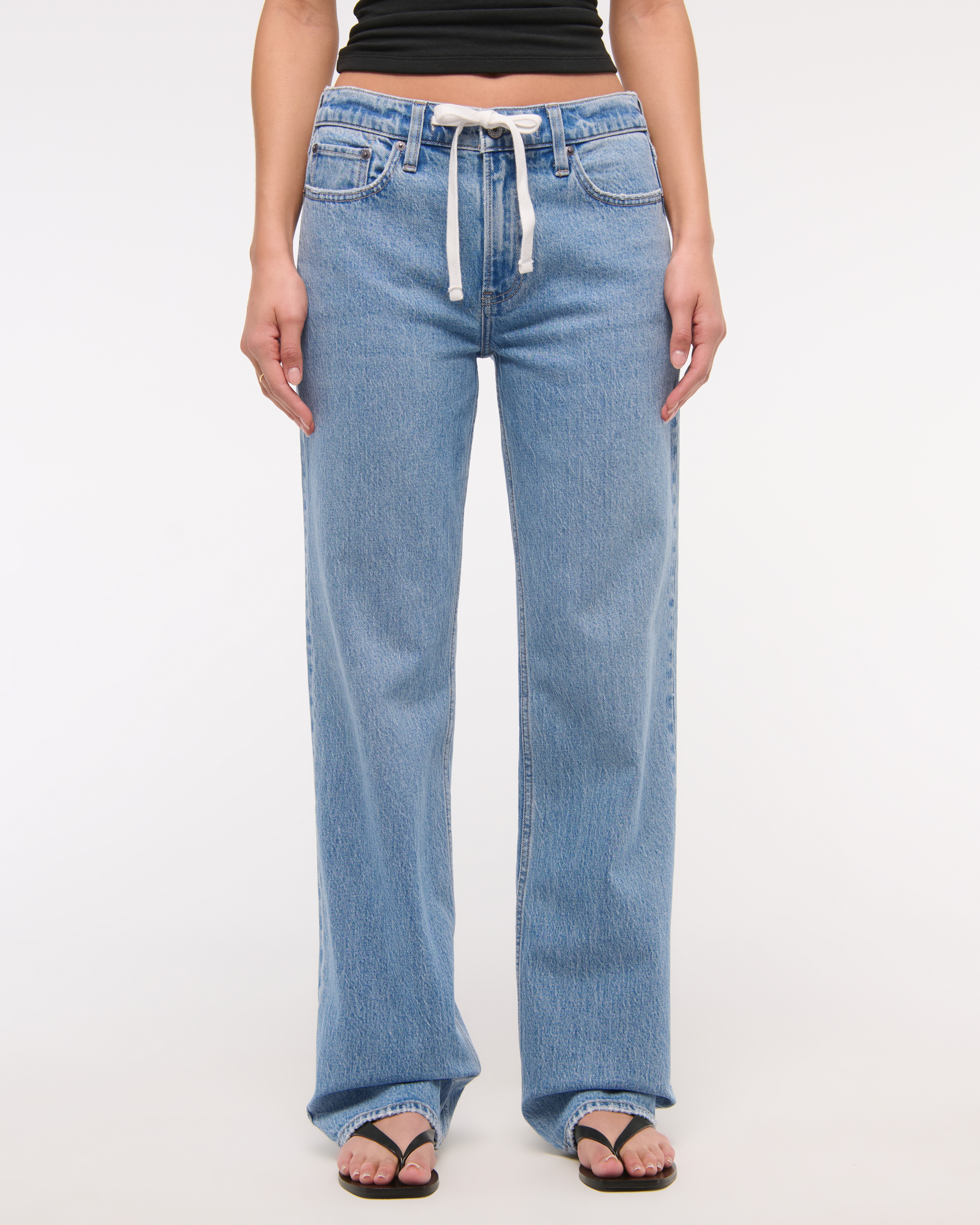 Abercrombie & Fitch Low Rise Baggy Jean