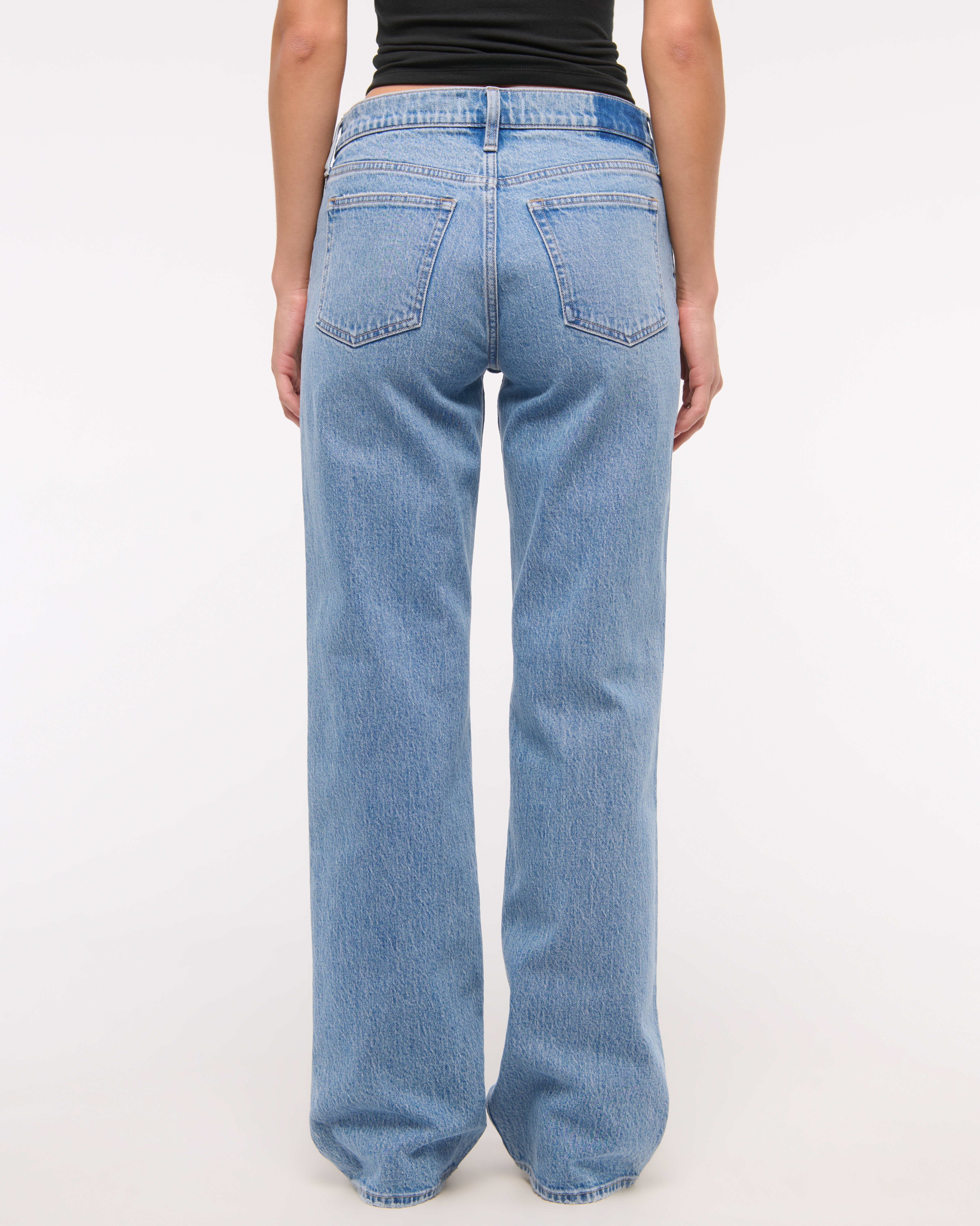 Abercrombie & Fitch Low Rise Baggy Jean