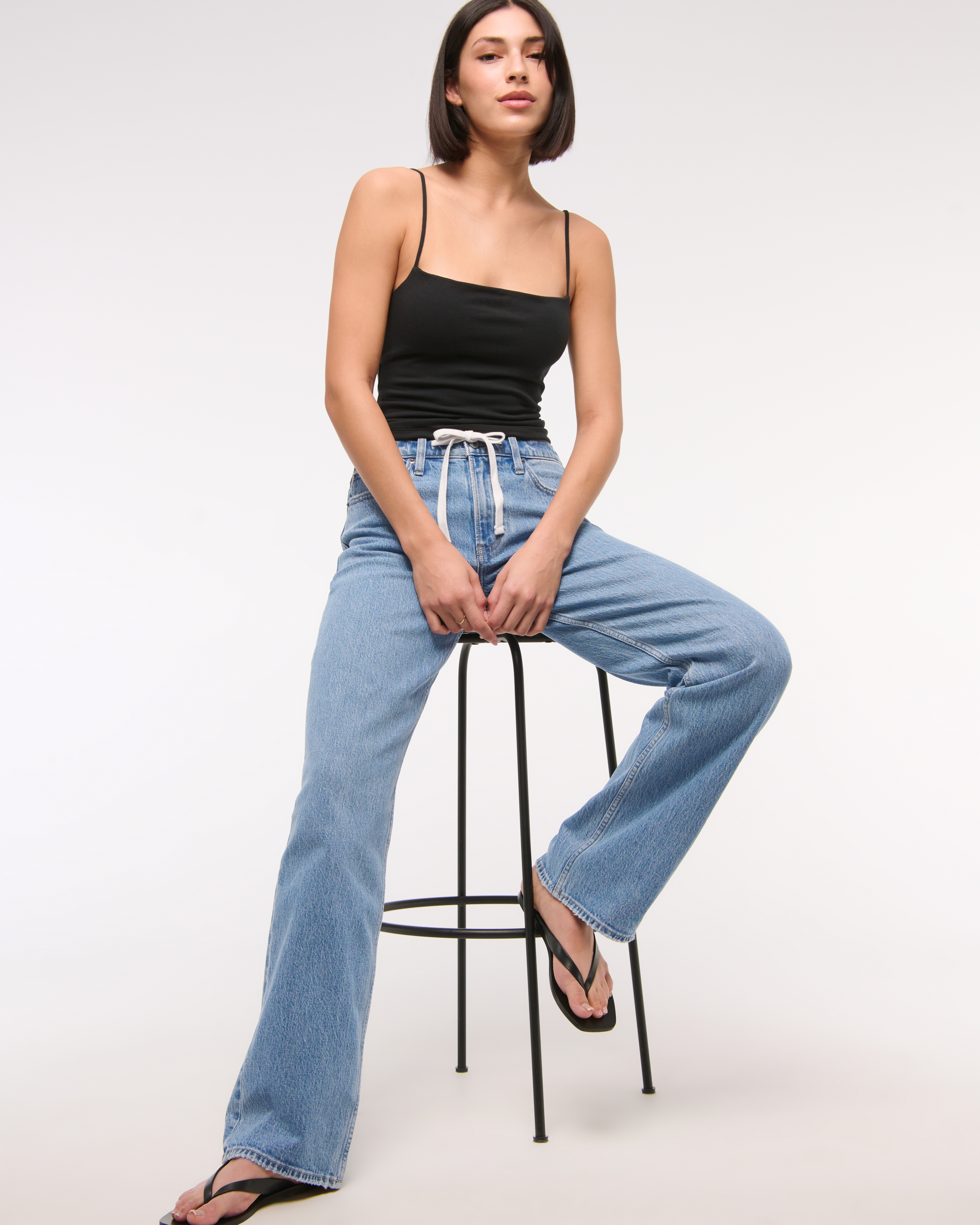 Women's Low Rise Baggy Jean | Women's Bottoms | Abercrombie.com