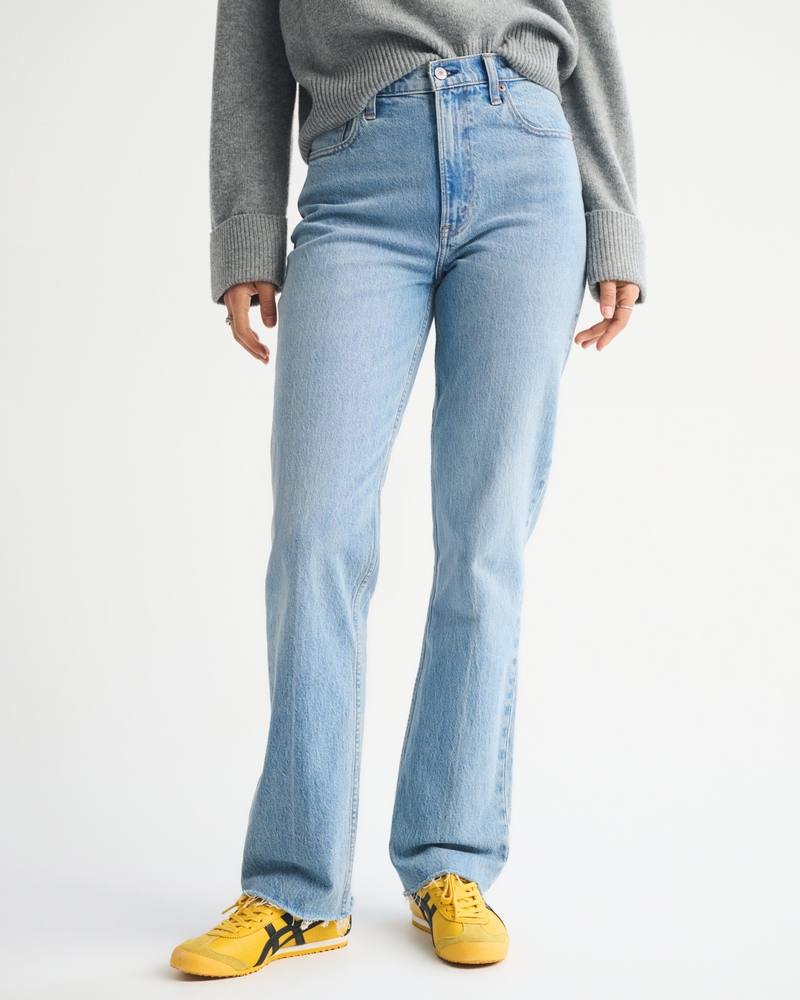 Ultra High Rise 90s Straight Jean