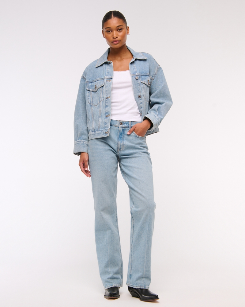 Curve Love Low Rise Baggy Jean