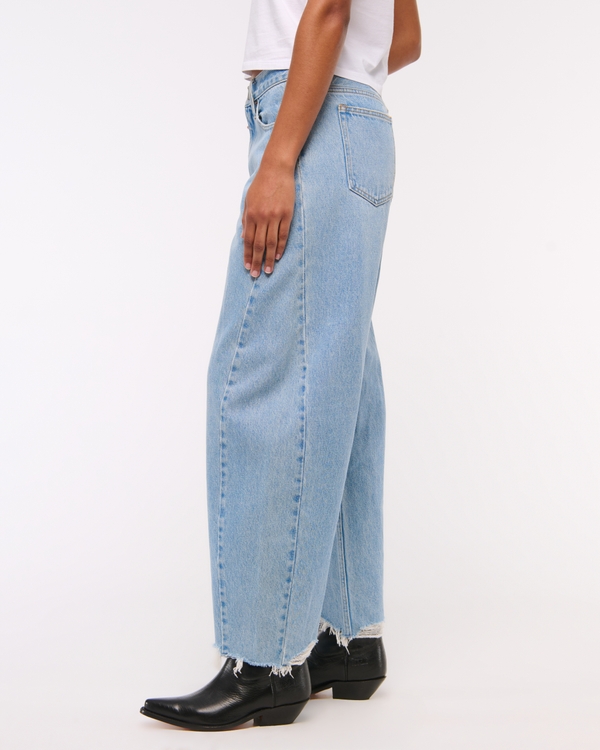 Curve Love Mid Rise Barrel Jean