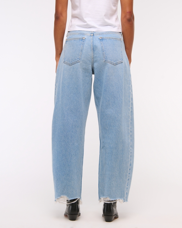 Curve Love Mid Rise Barrel Jean