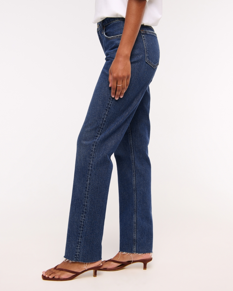 Curve Love Mid Rise 90s Straight Jean