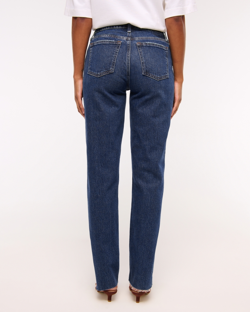 Curve Love Mid Rise 90s Straight Jean