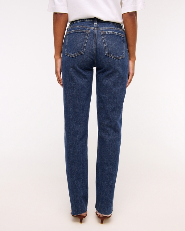 Curve Love Mid Rise 90s Straight Jean