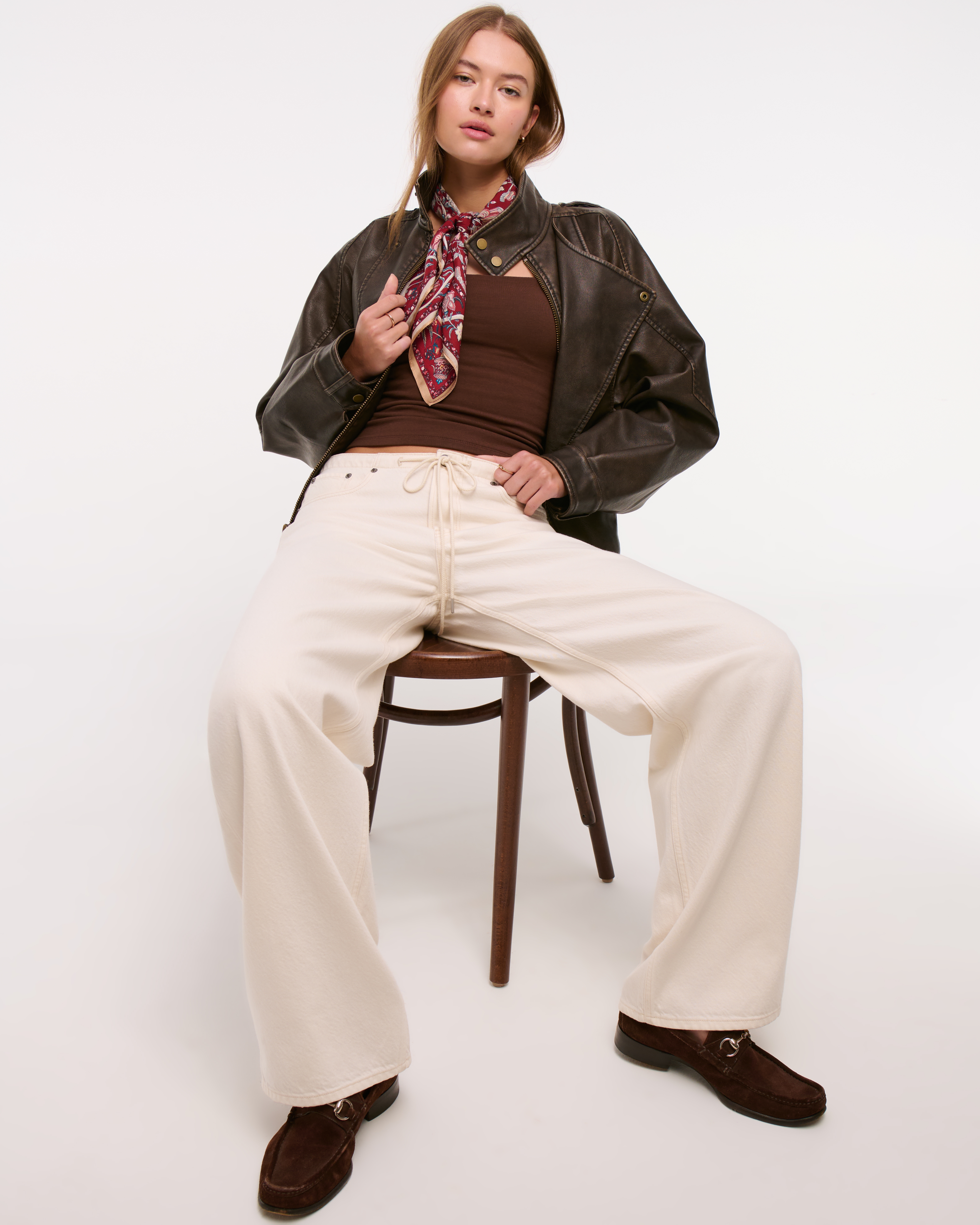 Abercrombie & Fitch Low Rise Ultra Loose Jean