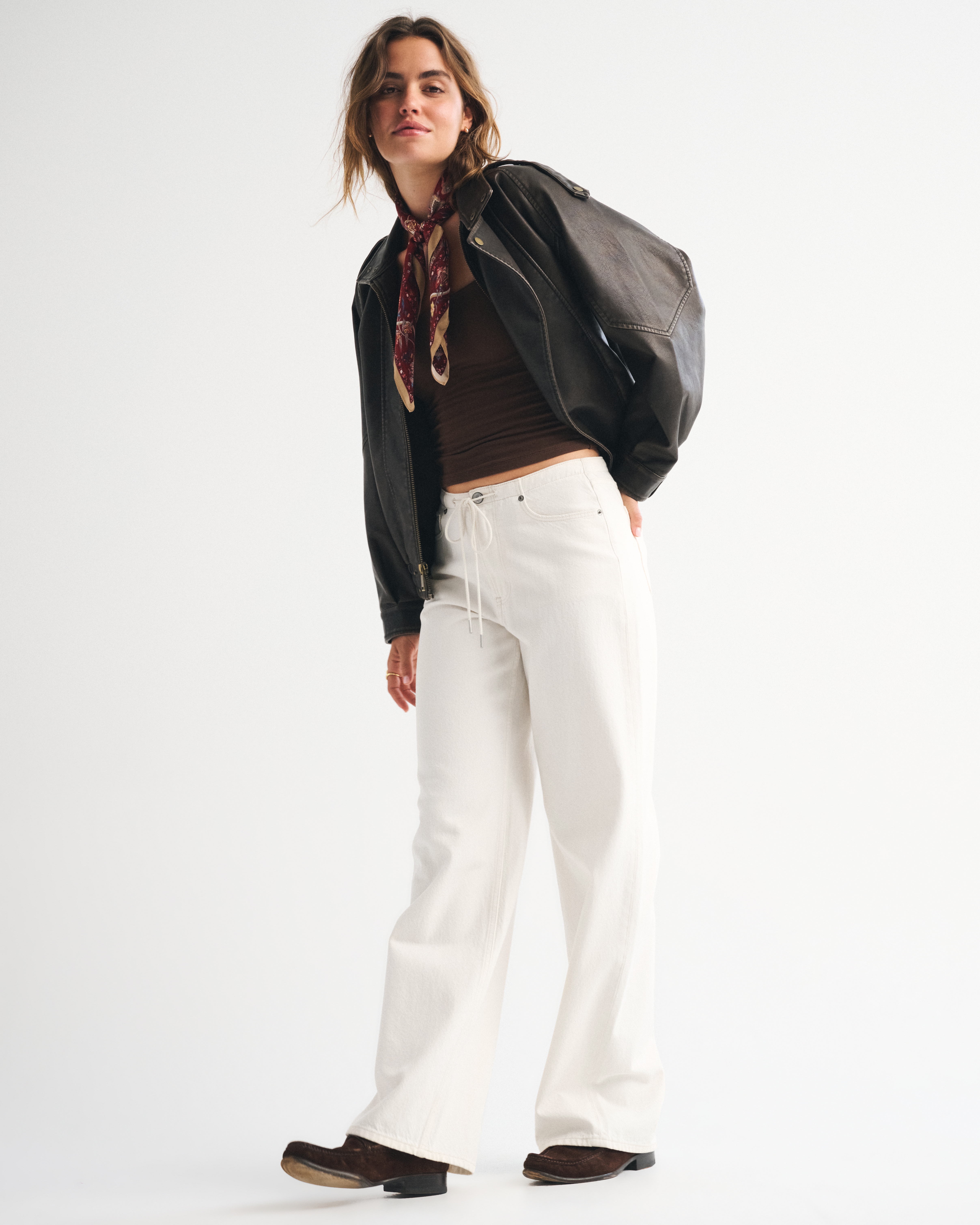 Abercrombie & Fitch Low Rise Ultra Loose Jean