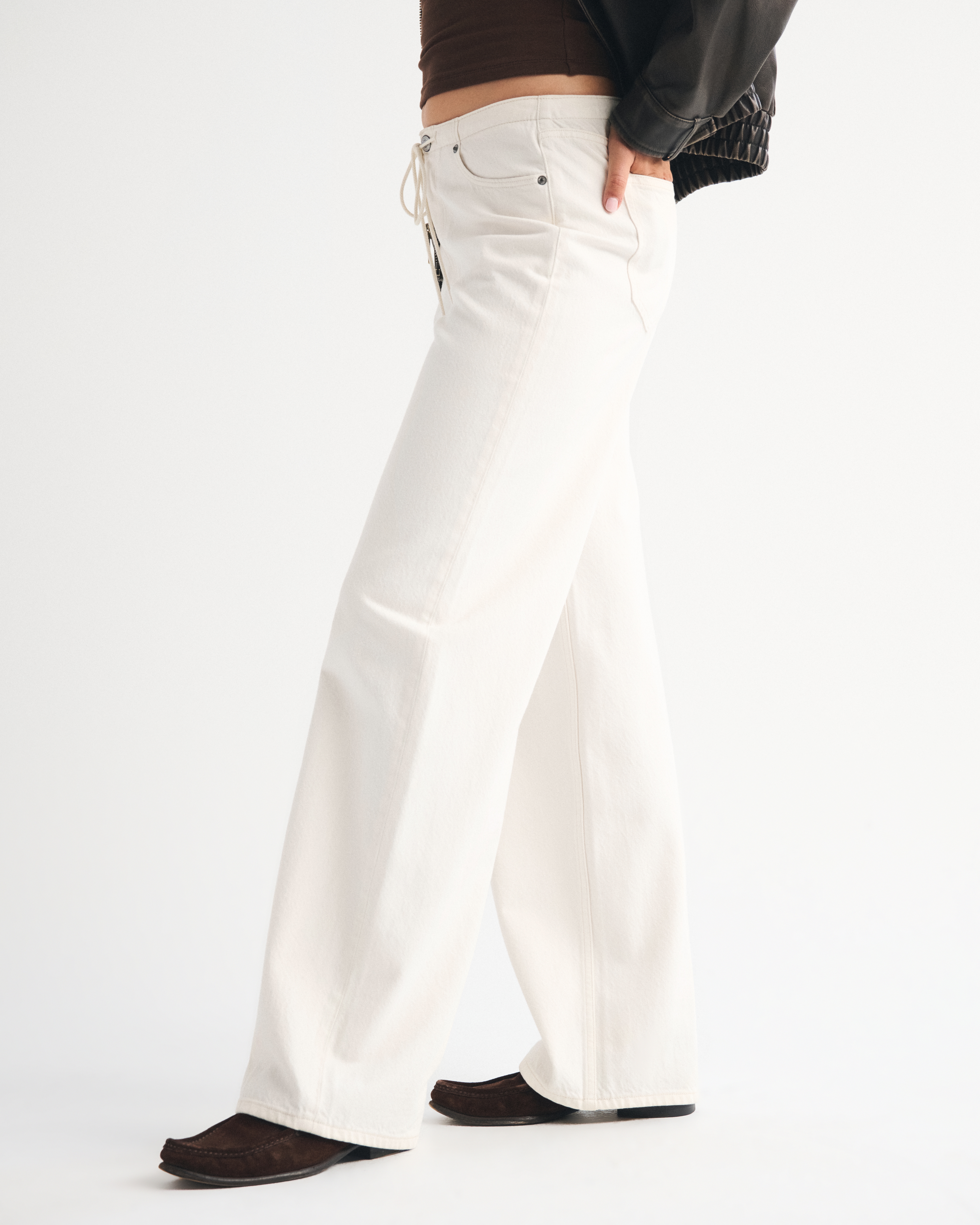 Abercrombie & Fitch Low Rise Ultra Loose Jean