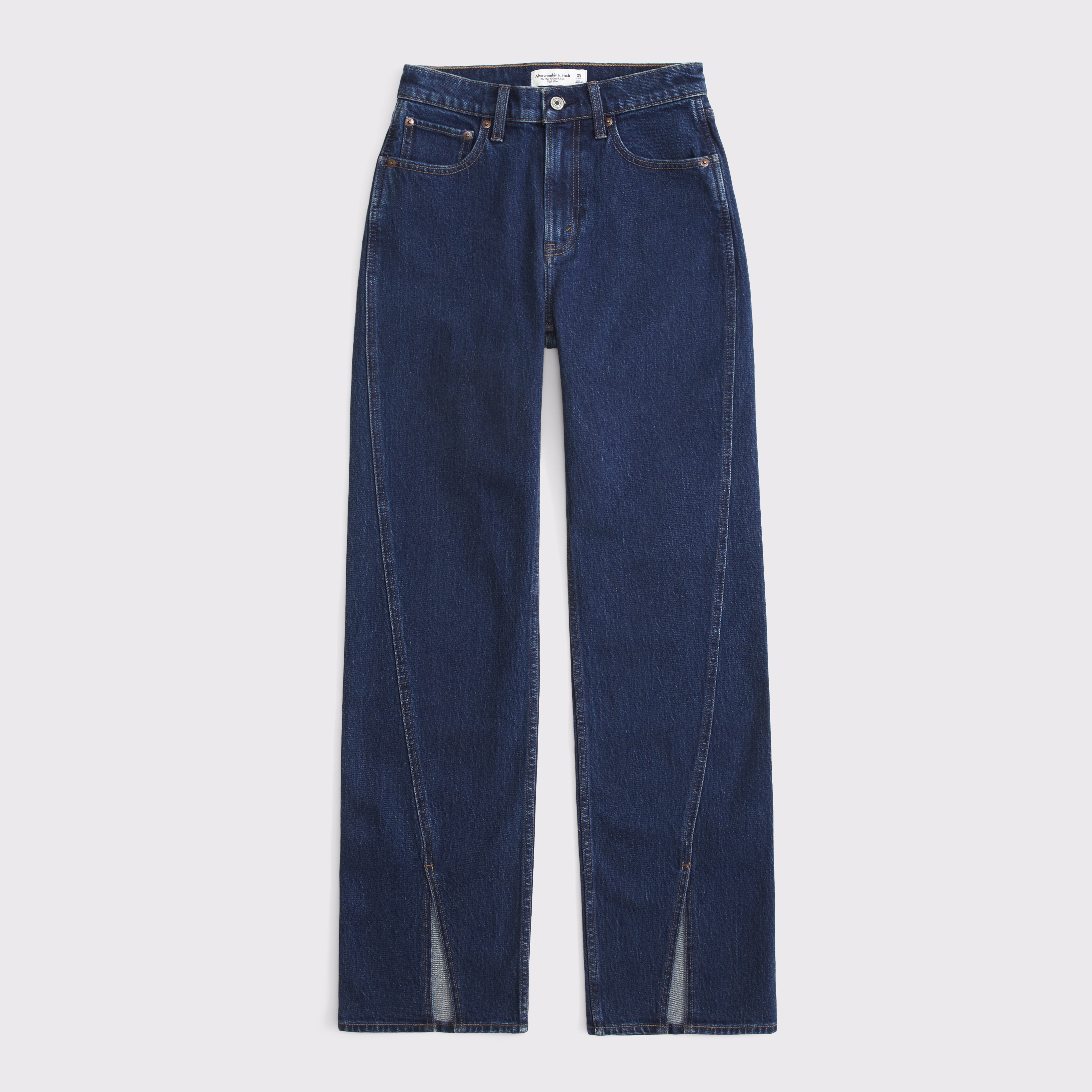 ★★ ★★ Women's 90s loose fit dark blue destroy Judy Blue Women's High-Waist Rigid Magic 90's Destroyed Knee