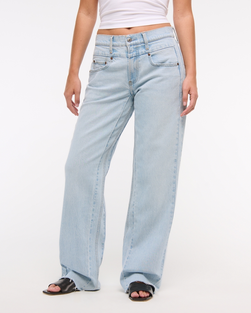Curve Love Low Rise Baggy Jean