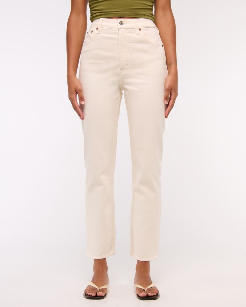 Curve Love Ultra High Rise Ankle Straight Jean
