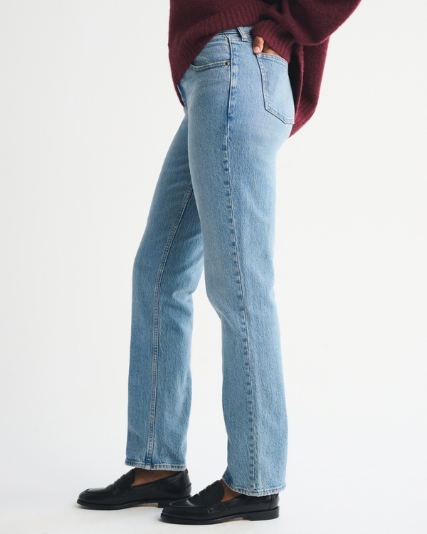 Women's Curve Love Mid Rise 90s Straight Jean | Women's Bottoms