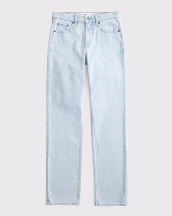 Mid Rise 90s Straight Jean