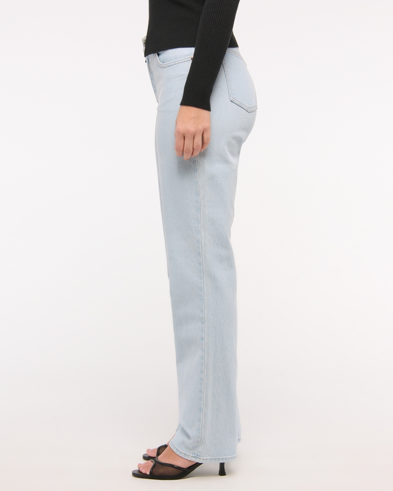 Curve Love Mid Rise 90s Straight Jean