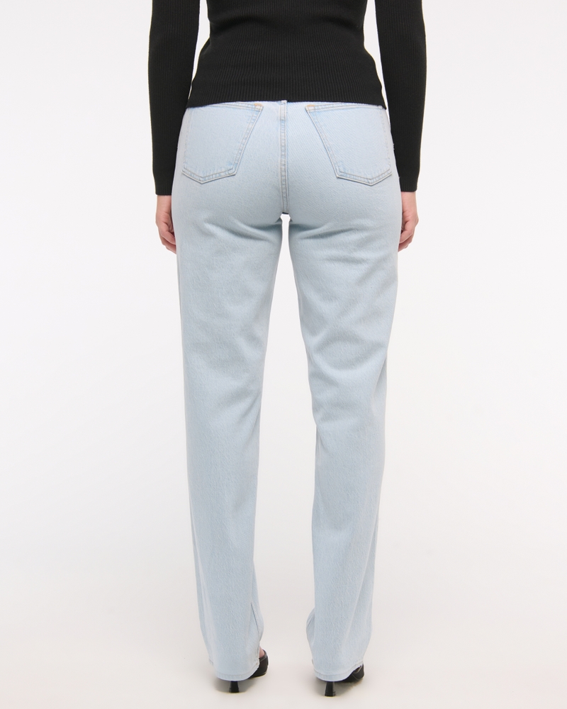 Curve Love Mid Rise 90s Straight Jean