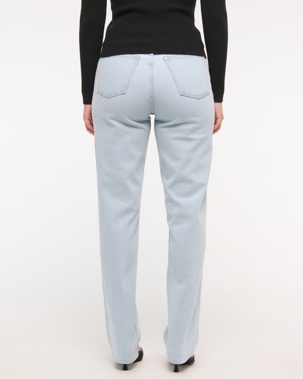 Curve Love Mid Rise 90s Straight Jean