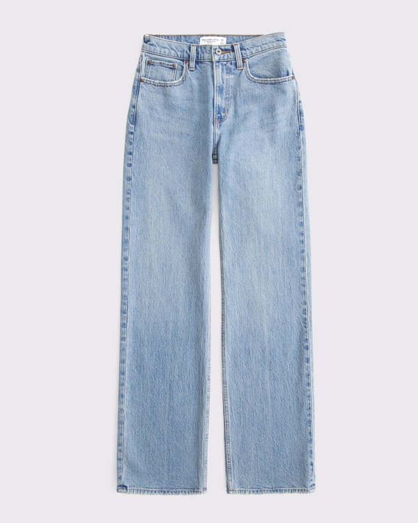 Curve Love High Rise 90s Relaxed Jean, Medium Crease view 1