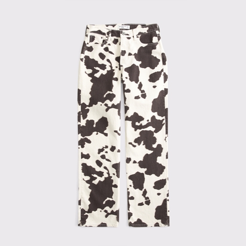 Женские джинсы Abercrombie & Fitch Curve Love Low Rise Baggy Jean