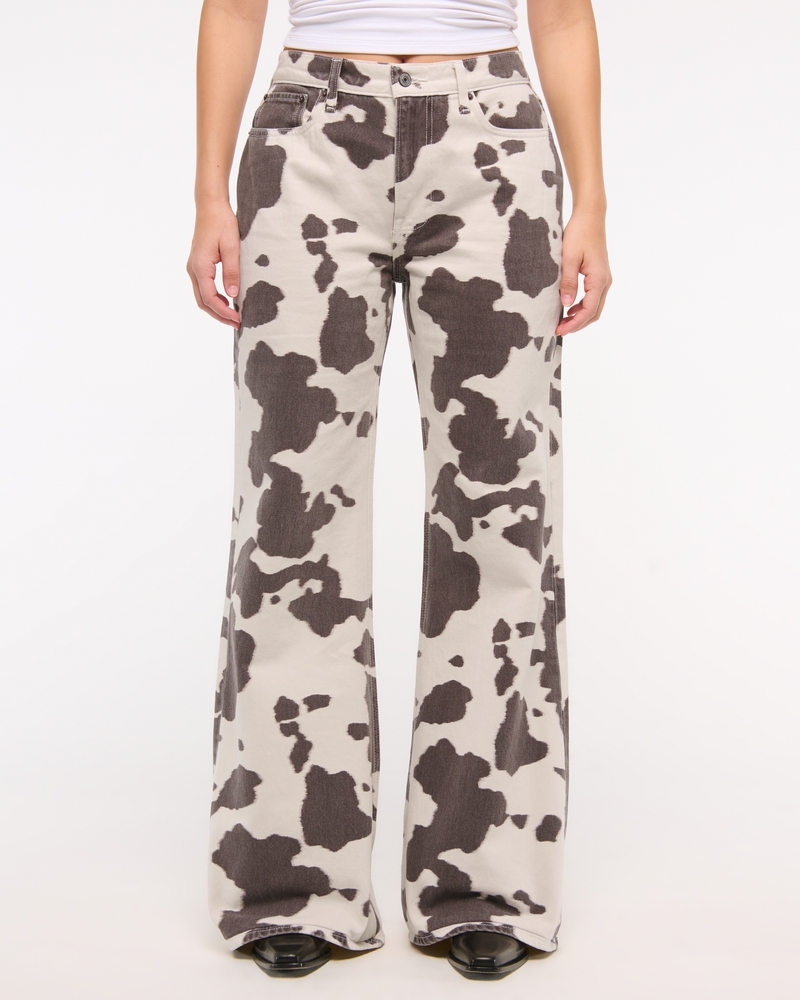 Curve Love Mid Rise Baggy Bootcut Jean
