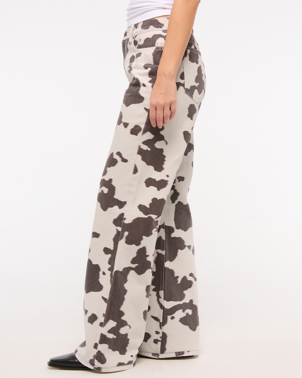 Curve Love Mid Rise Baggy Bootcut Jean