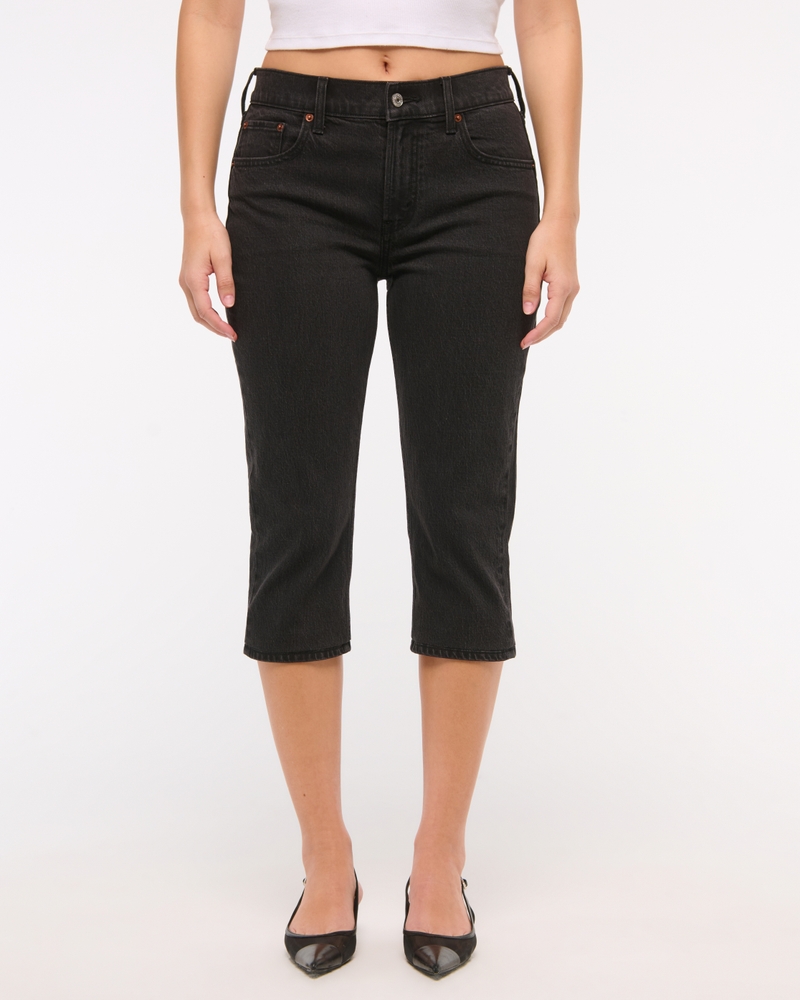 Curve Love Mid Rise Capri Jean