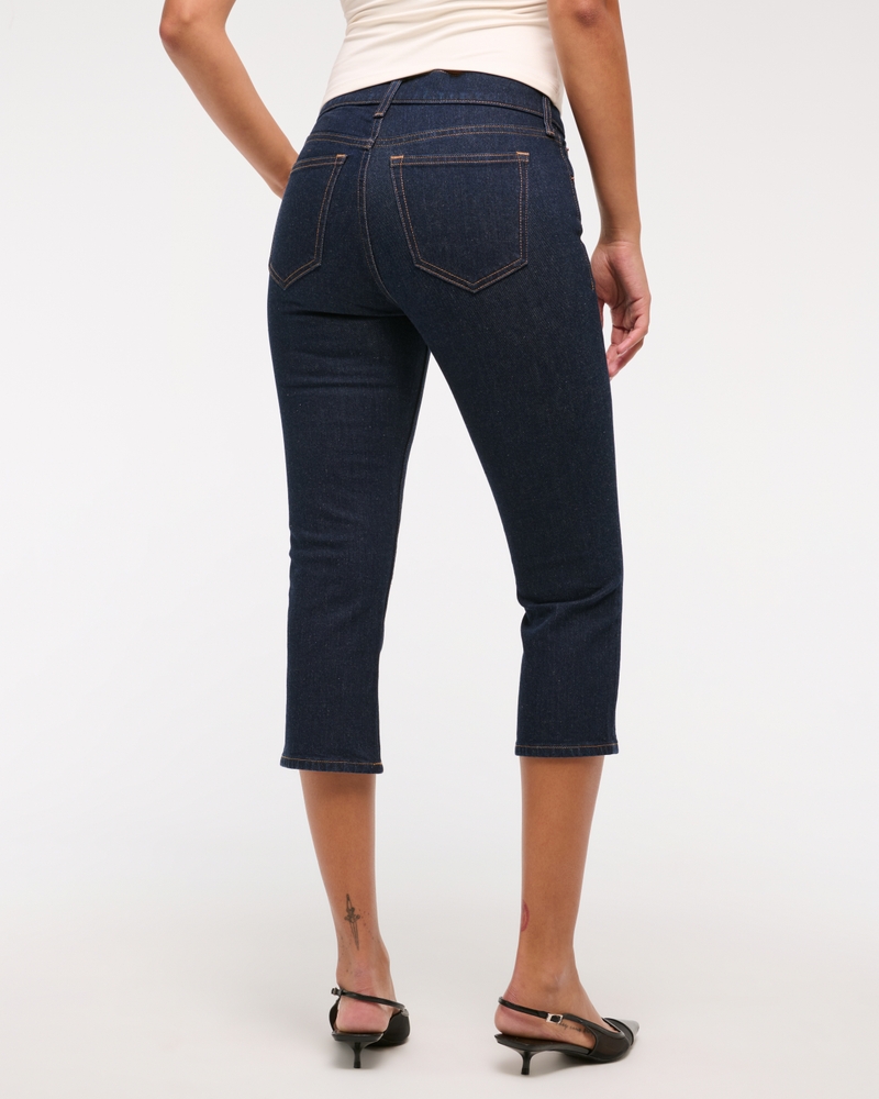 Mid Rise Capri Jean