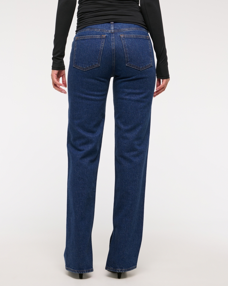 Mid Rise 90s Straight Jean