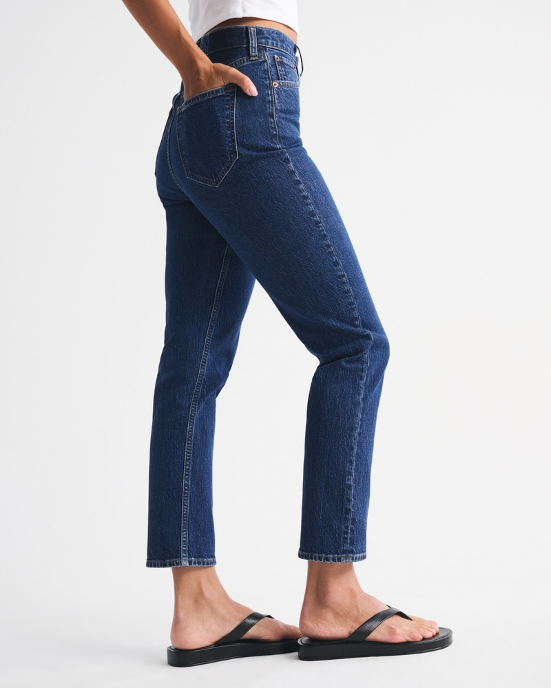 Curve Love Ultra High Rise Ankle Straight Jean