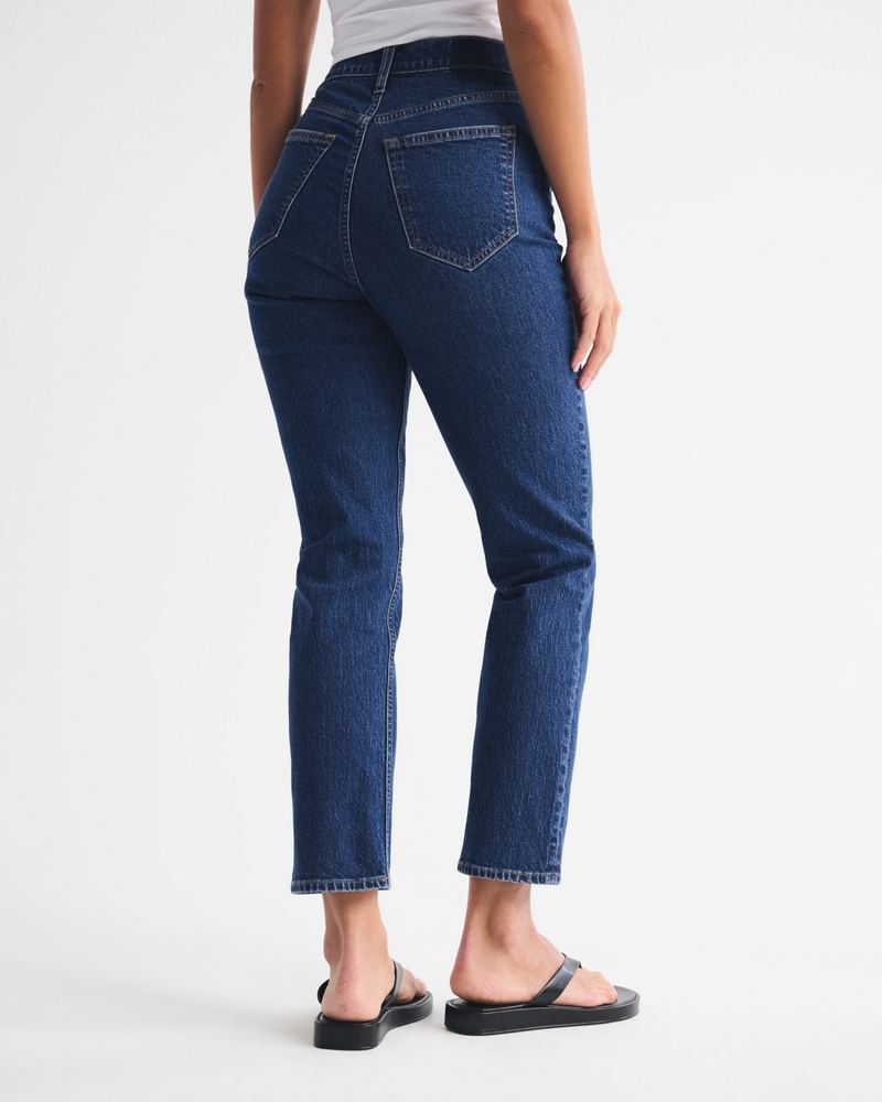 Curve Love Ultra High Rise Ankle Straight Jean