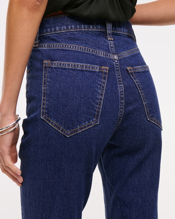 Ultra High Rise Ankle Straight Jean