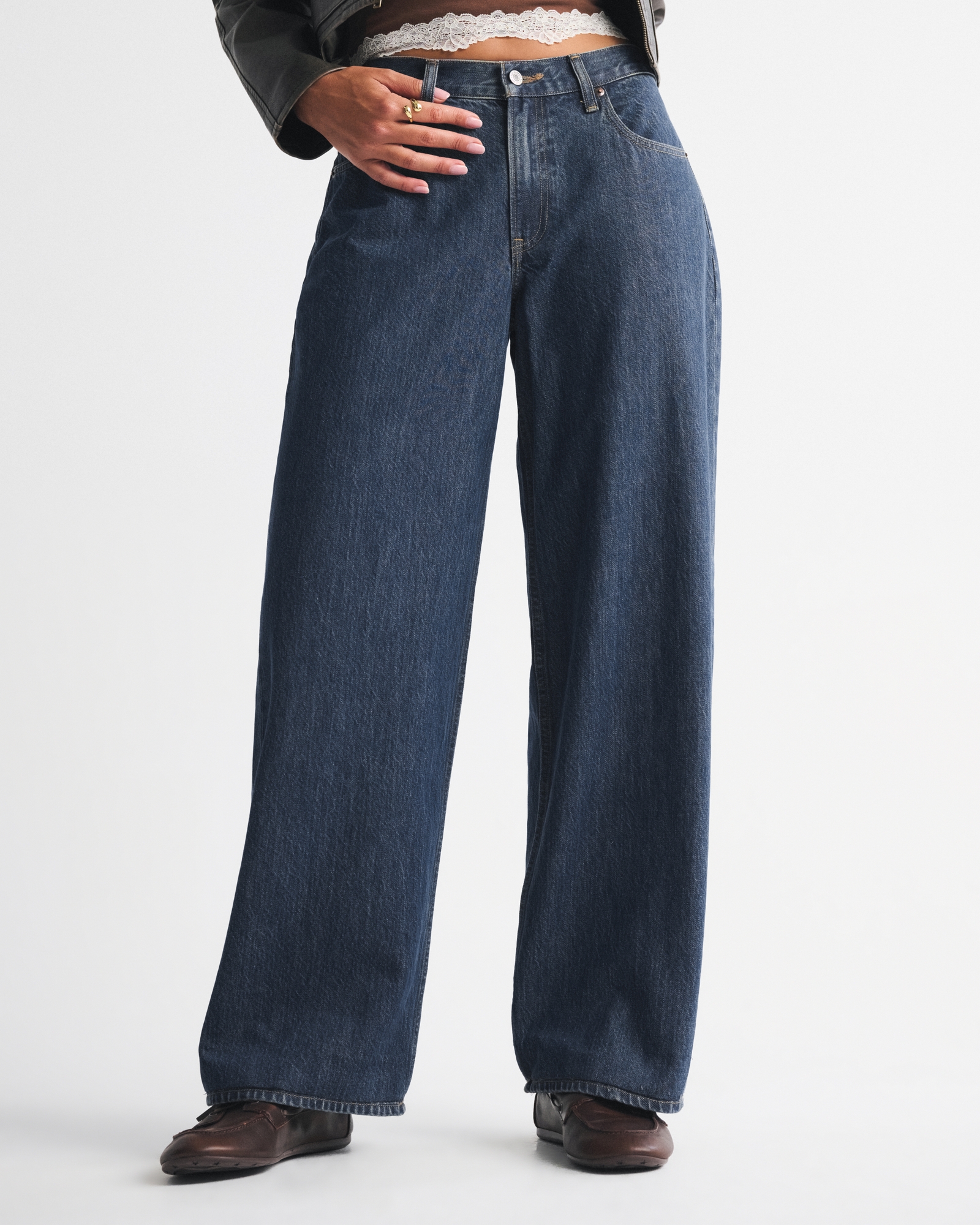 Curve Love Low Rise Ultra Loose Jean