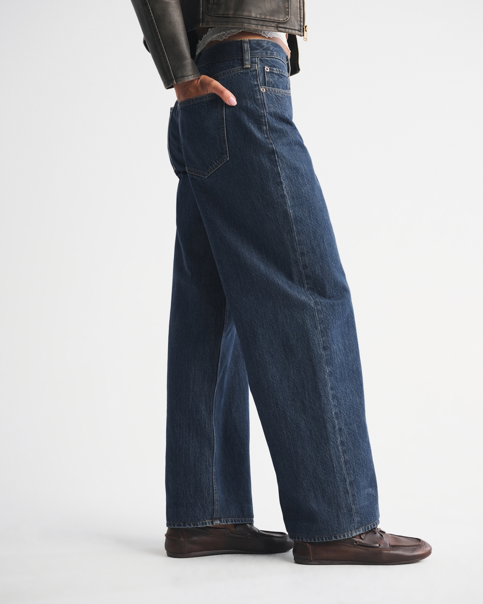 Curve Love Low Rise Ultra Loose Jean