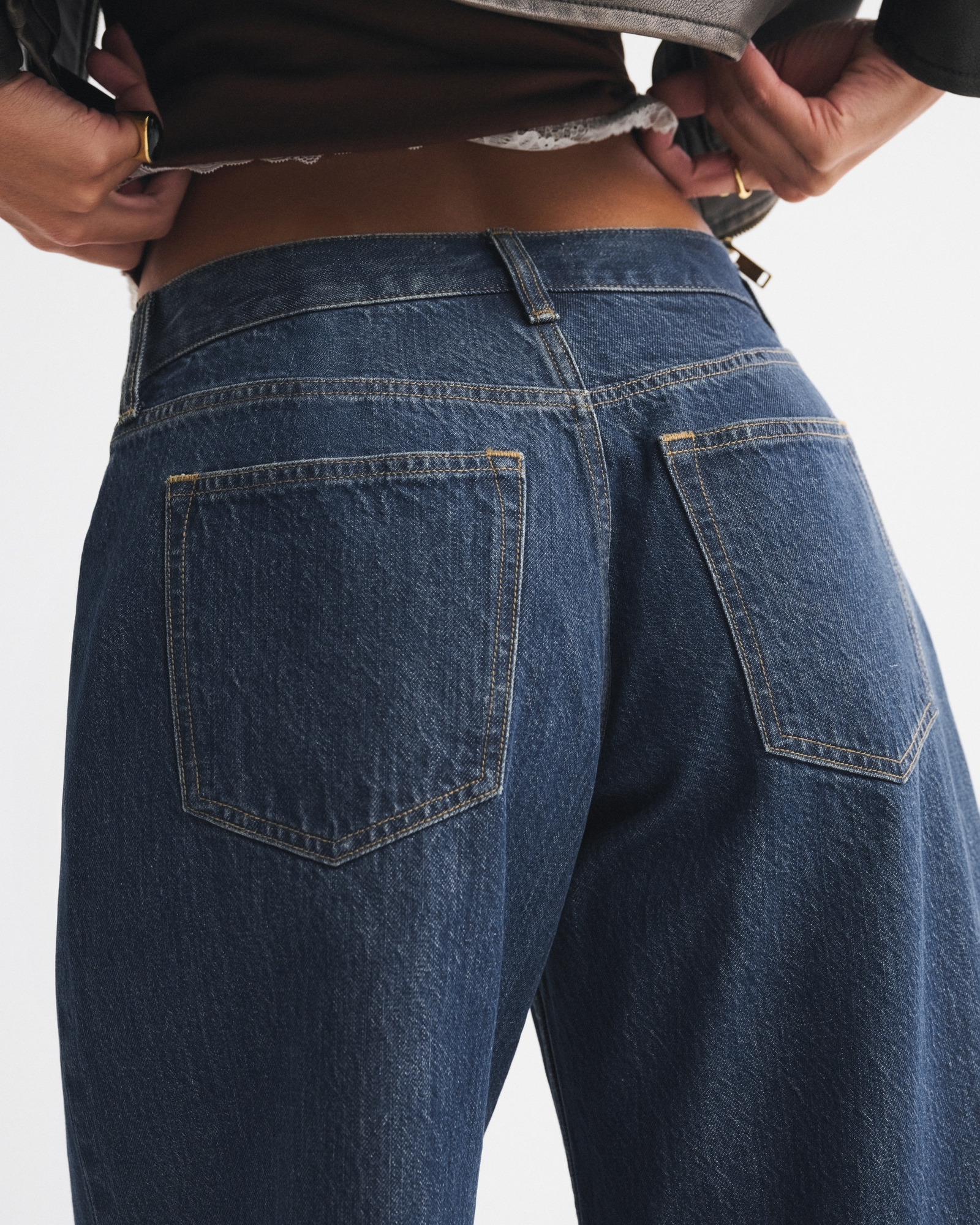 Curve Love Low Rise Ultra Loose Jean