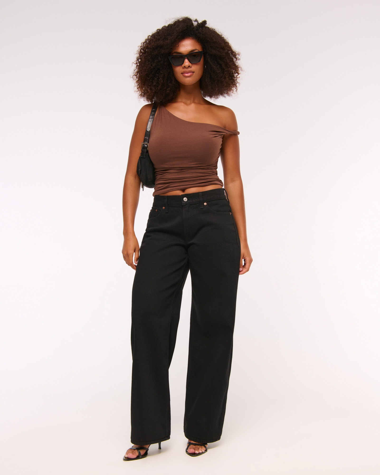 Curve Love Low Rise Ultra Loose Bow Embroidered Jean